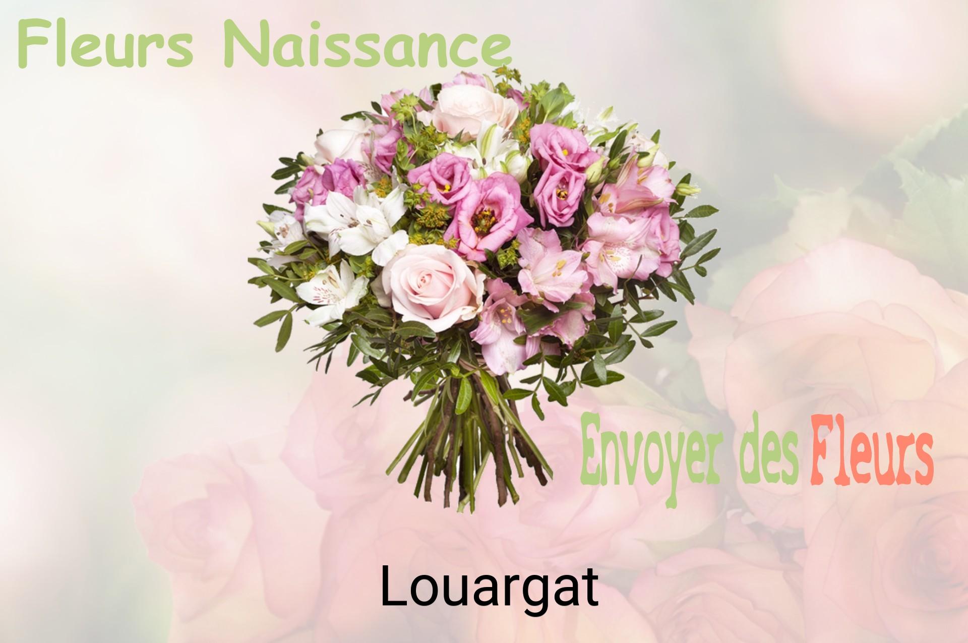 Bouquet de fleurs de naissance livré à Louargat
